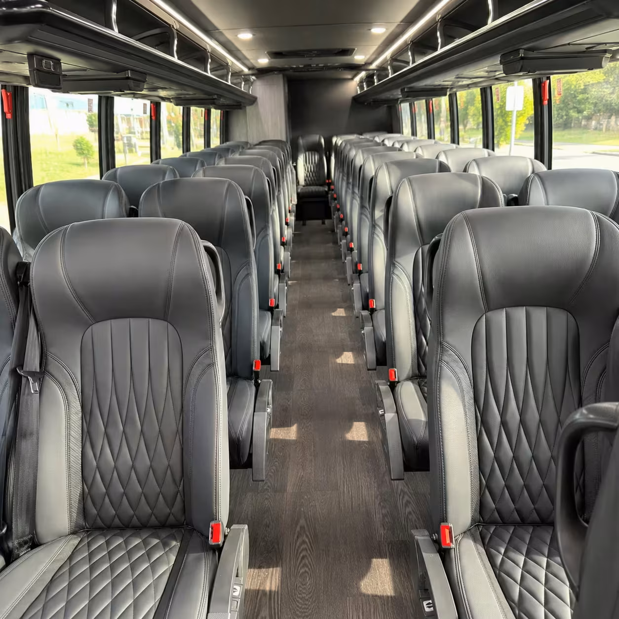 30 passenger minibus interior