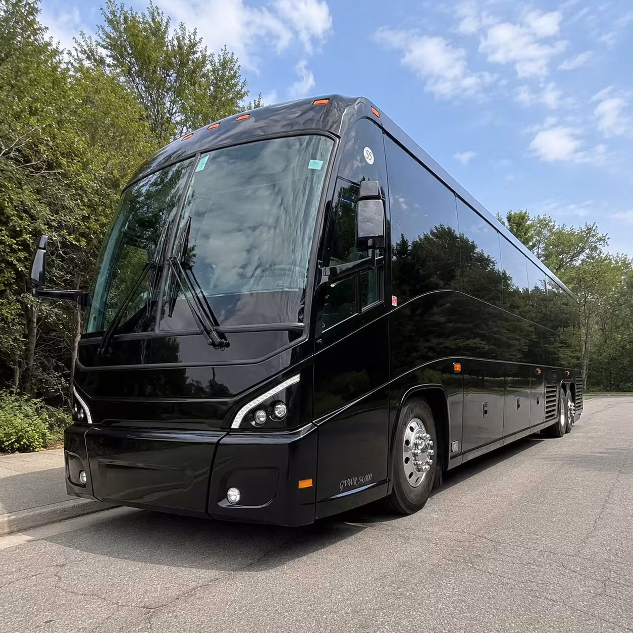 corporate retreat bus rentals in kirkland
