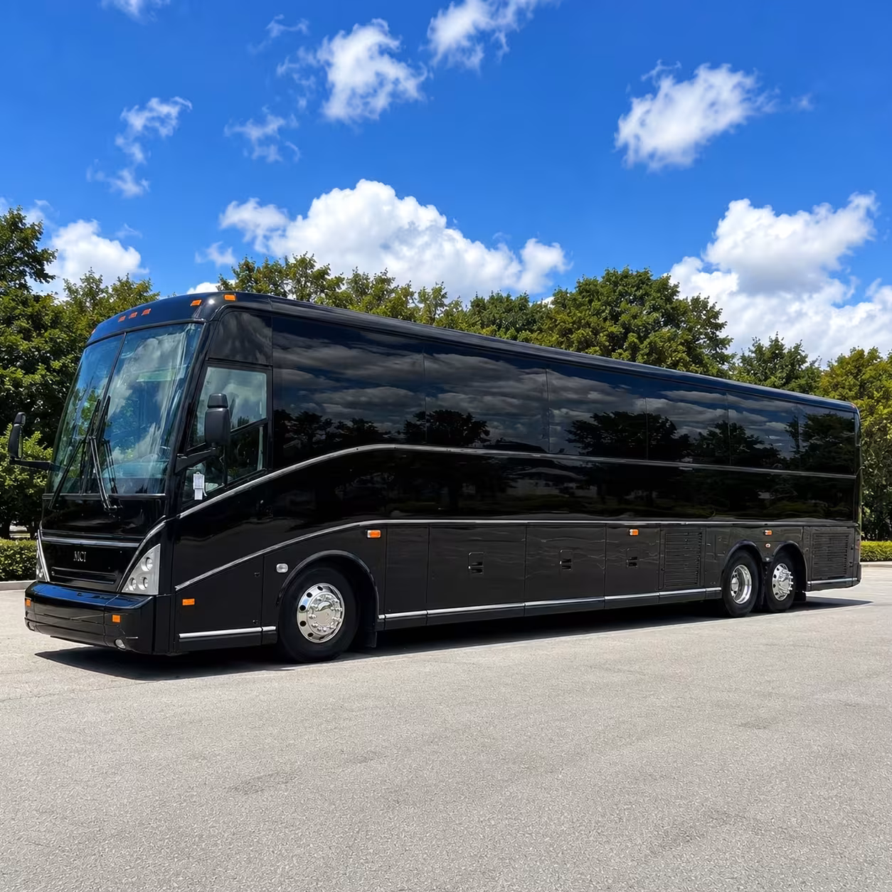 kirkland wedding shuttle buses for lakefront and winery venues