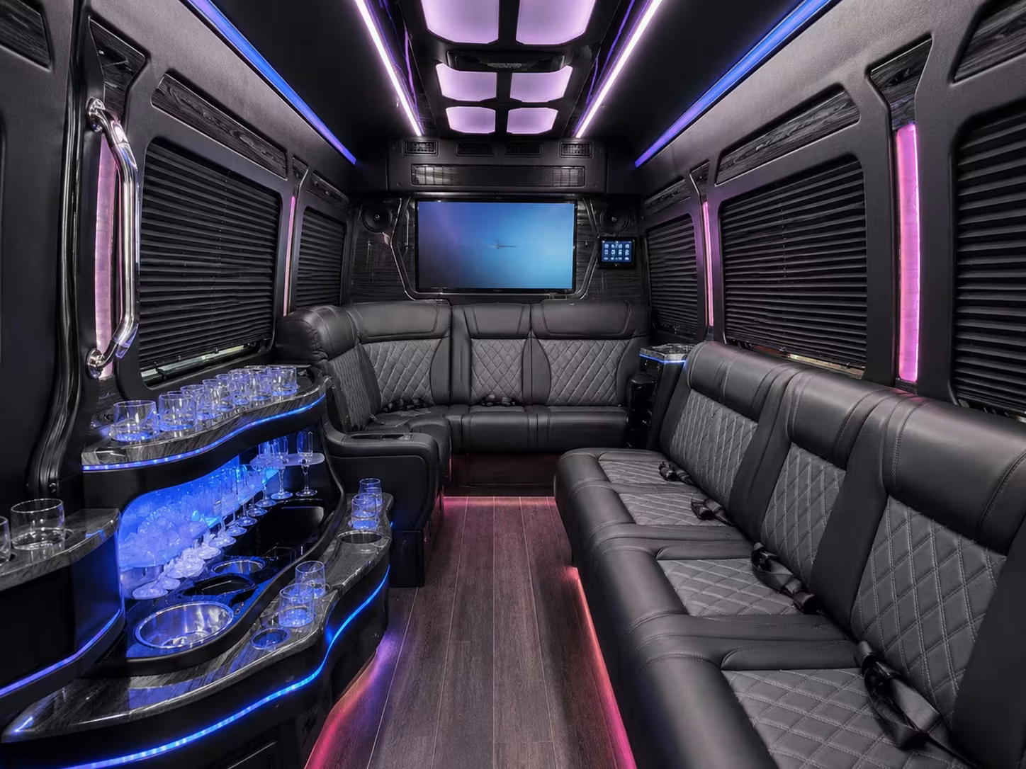 sprinter limousine inside