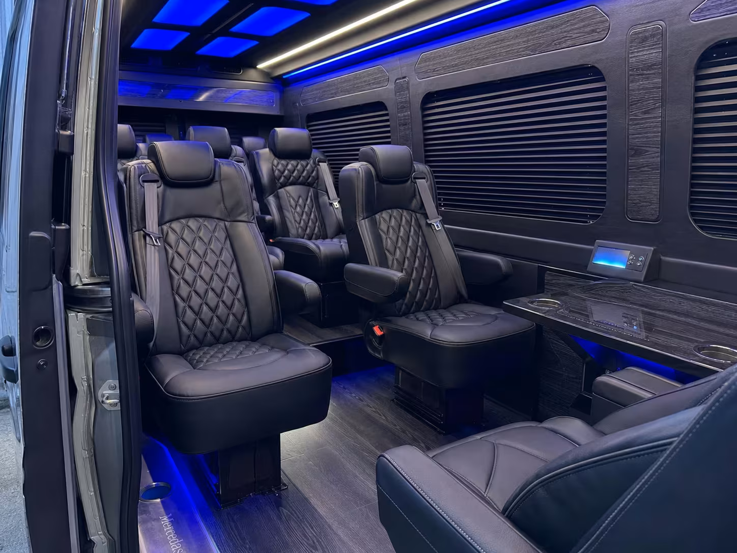 sprinter van transportation for groups and events across kirkland