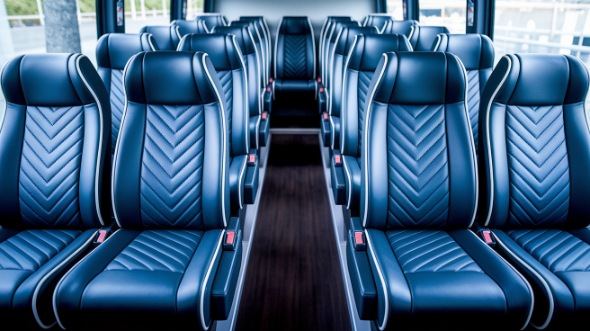 kirkland 15 passenger minibus inside