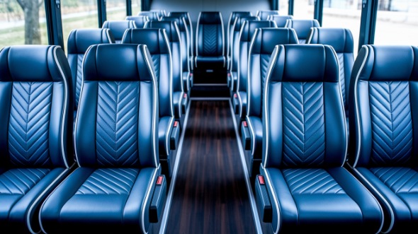kirkland 20 passenger minibus inside