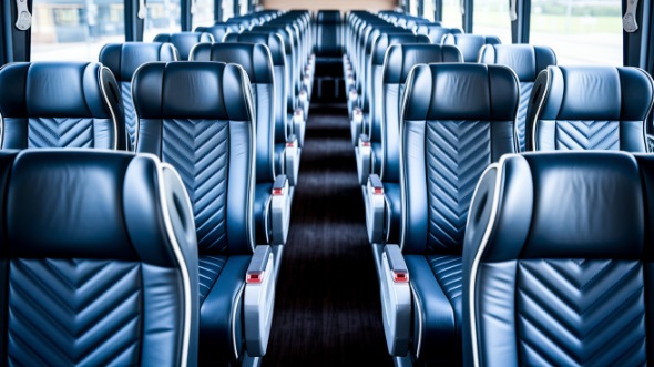 kirkland 56 passenger charter bus rental