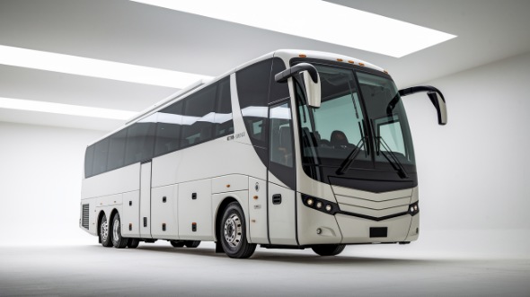 kirkland 56 passenger charter bus