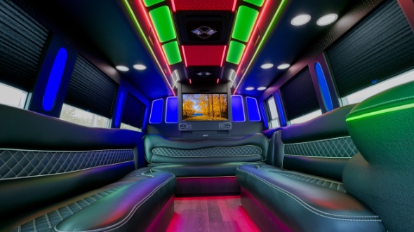 sprinter limo rental interior kirkland